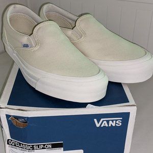 Vans Vault OG Classic Slip-On Classic White